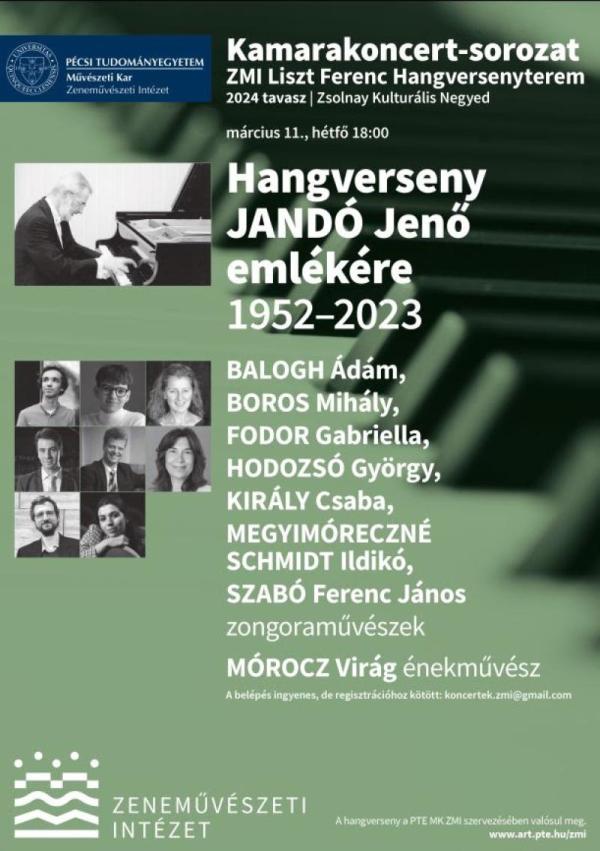 Hangverseny Jandó Jenő emlékére