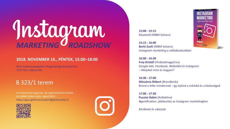 Instagram marketing roadshow