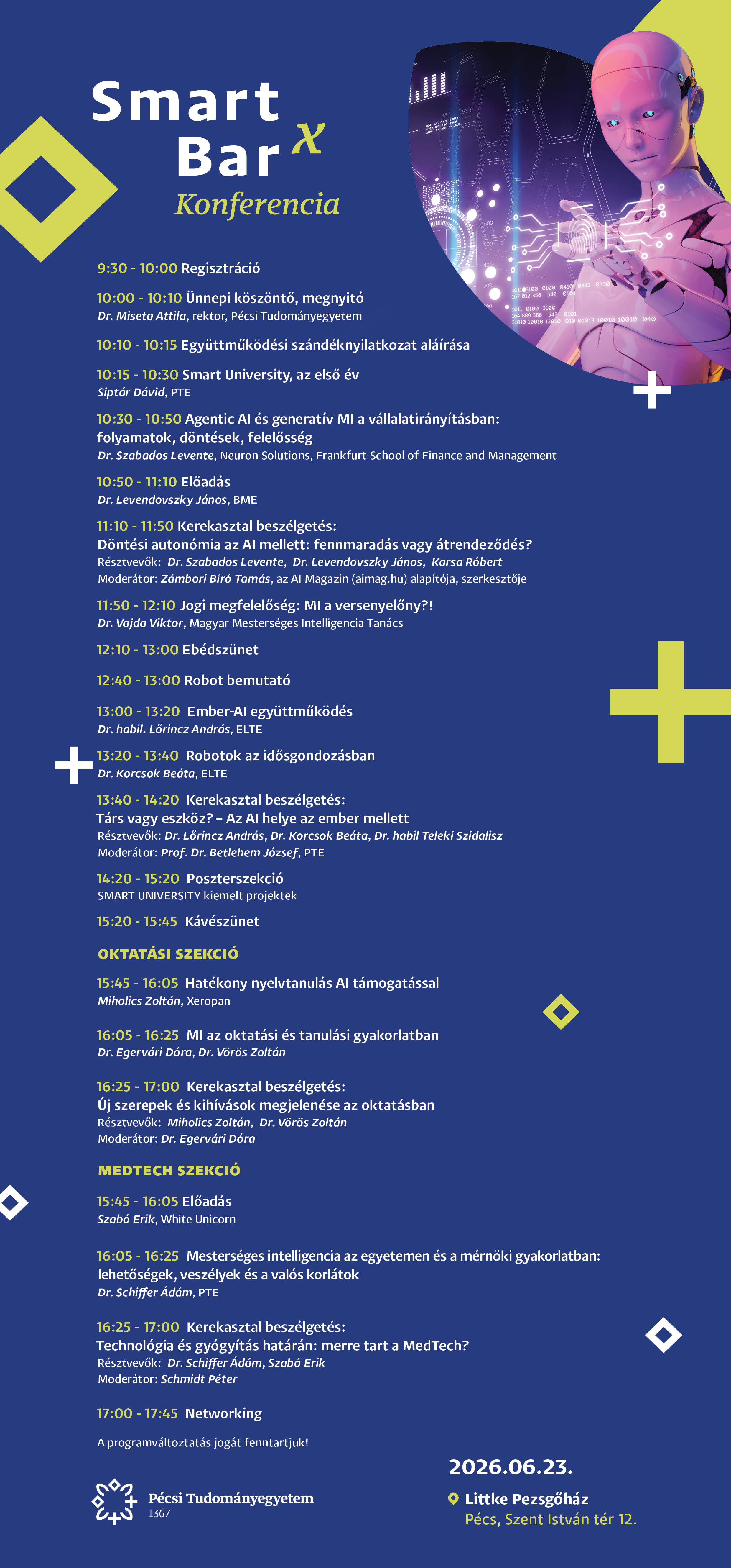 SMART BAR X konferencia