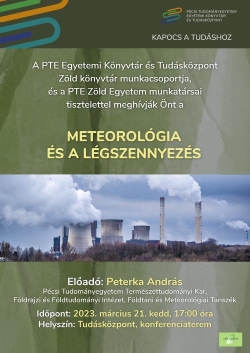 Meteorológia és a légszennyezés 