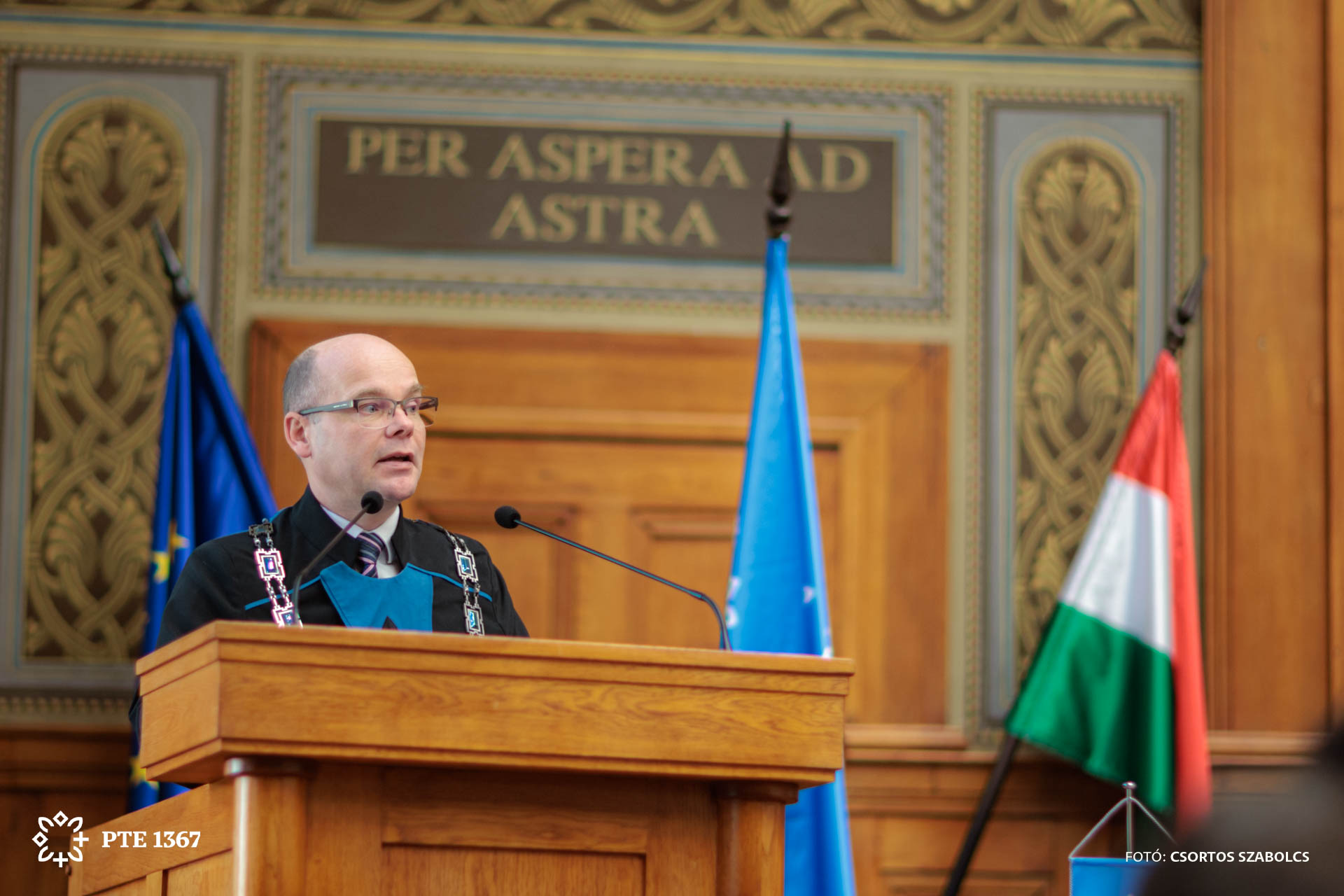 PTE Betlehem József rektorhelyettes