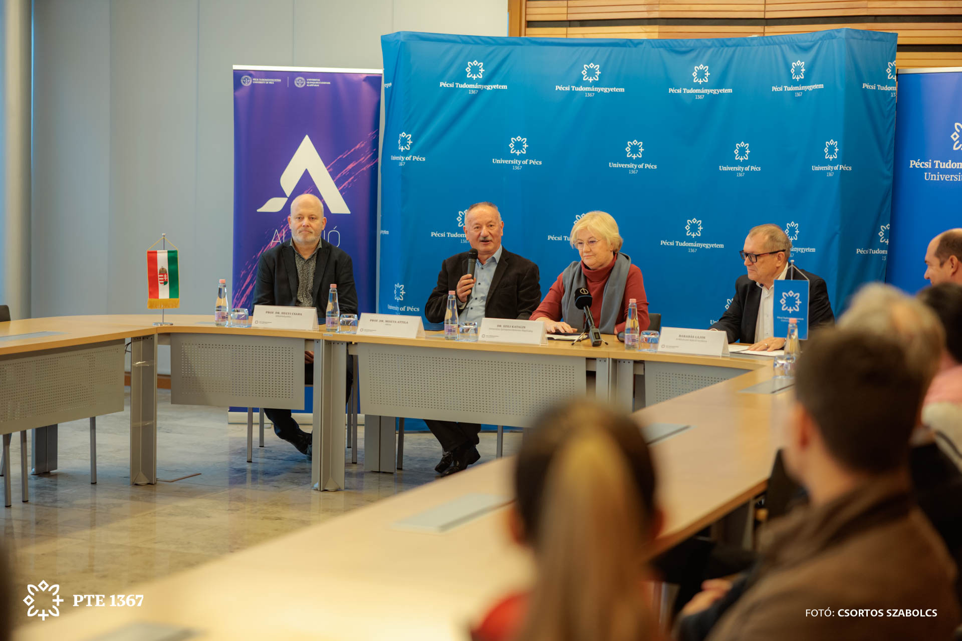 Miste Attila, PTE rektor