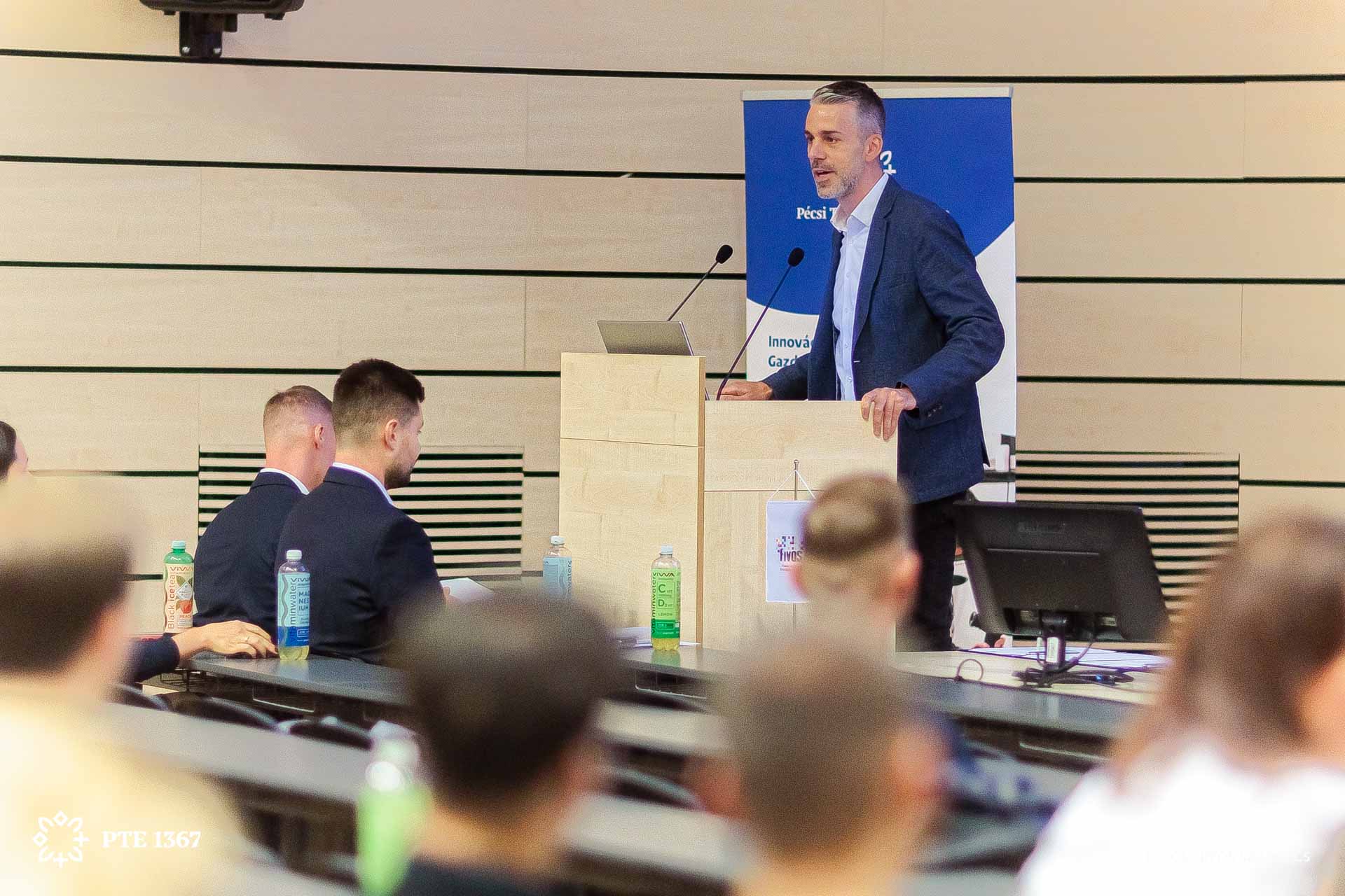 Siptár Dávid a PTE innovációmenedzsment és gazdaságikapcsolati igazgatója