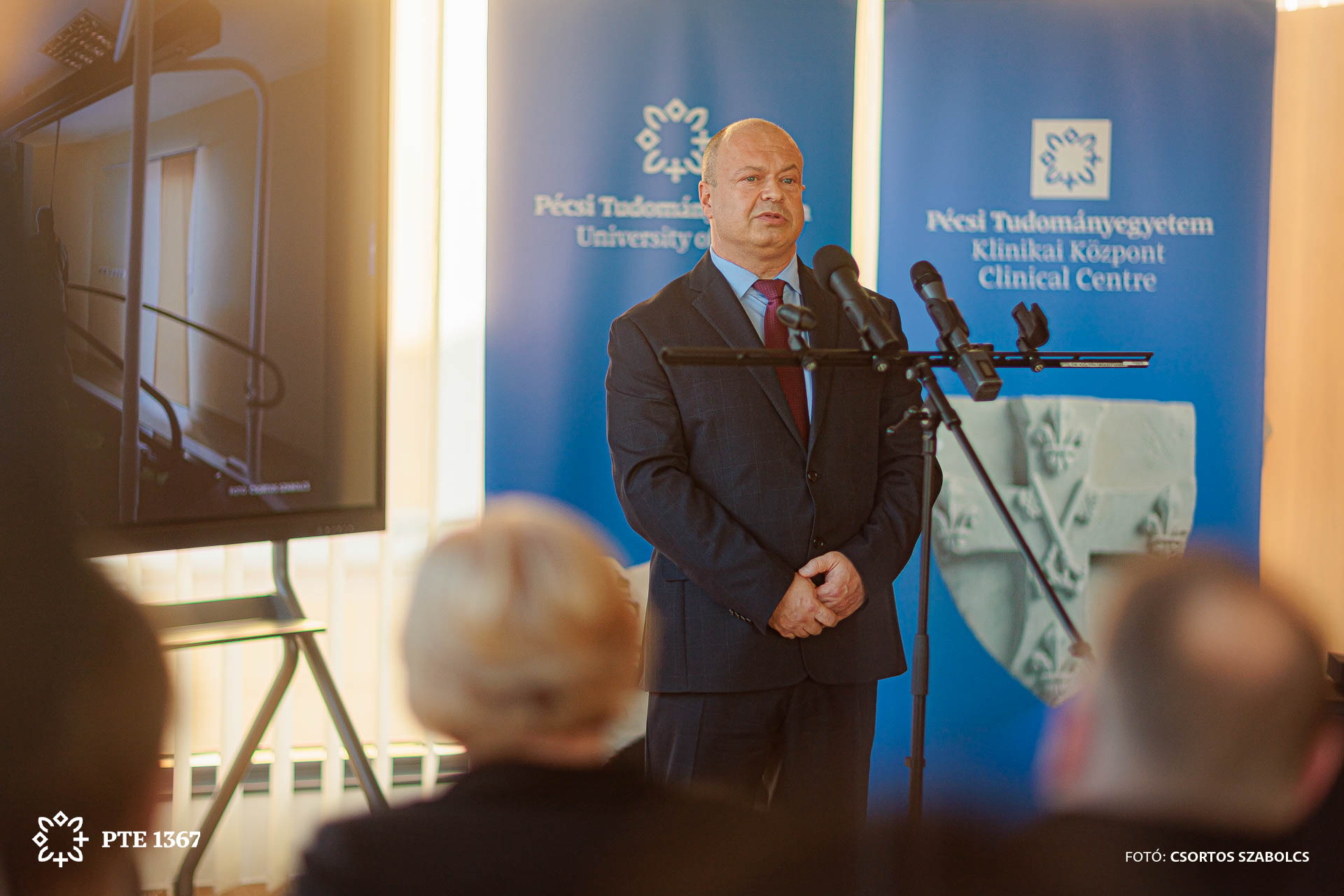 dr. Sebestyén Andor, a PTE Klinikai Központ elnöke