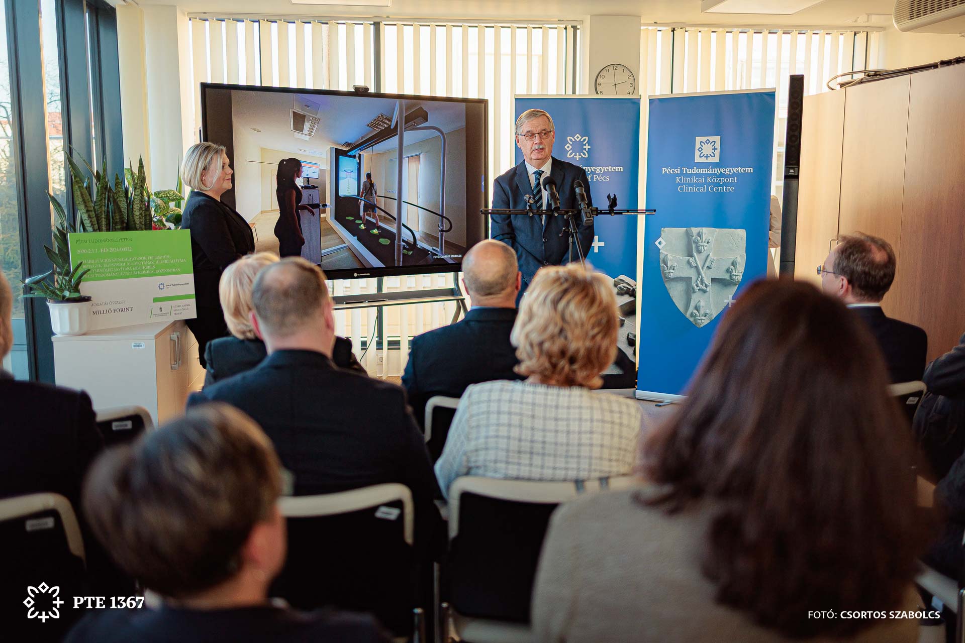 dr. Cserháti Péter, a Magyar Rehabilitációs Társaság elnöke