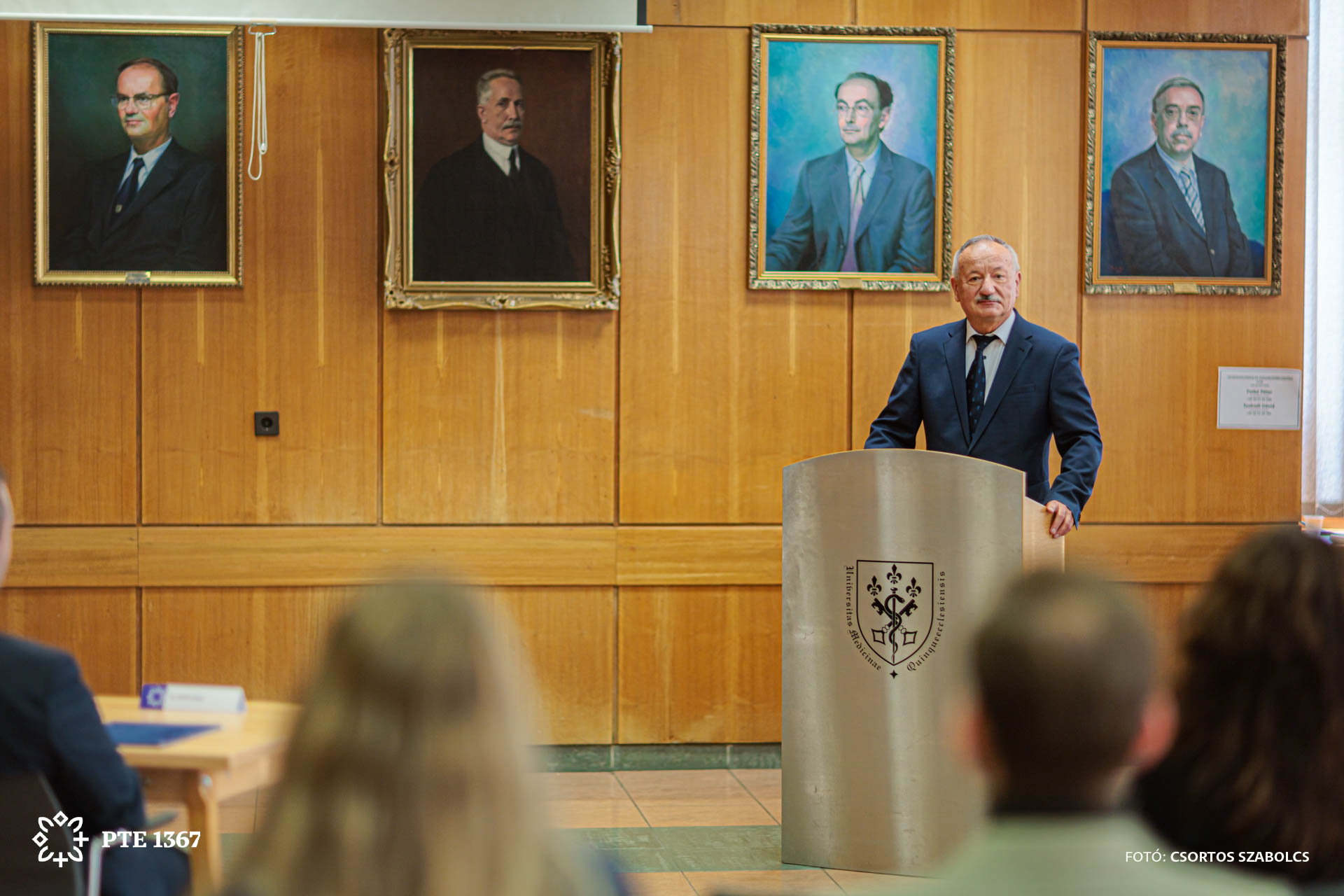 dr. Miseta Attila, a Pécsi Tudományegyetem rektora