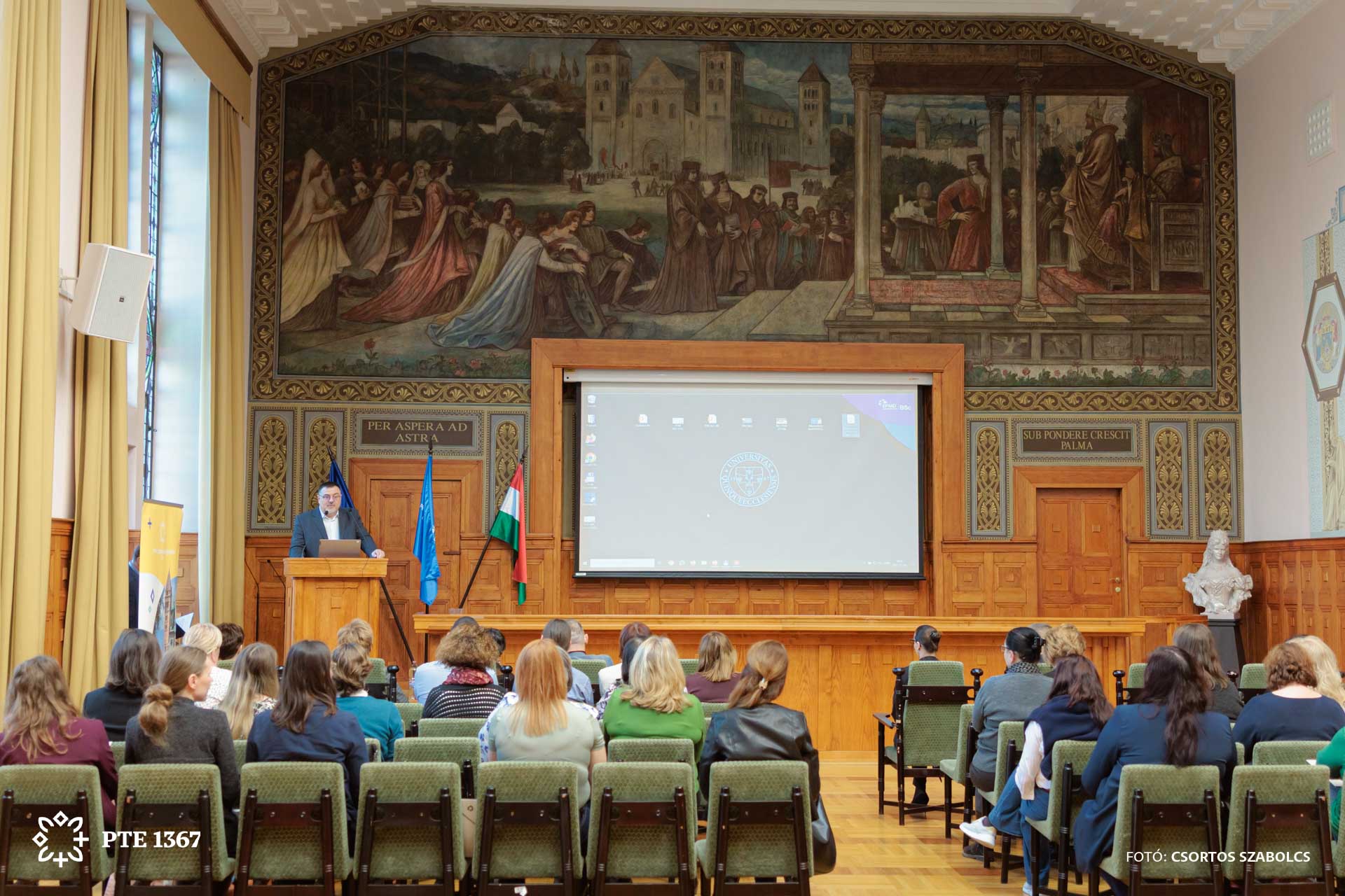 Győrffy Zoltán, a PTE Kapcsolati Igazgatóságának igazgatója