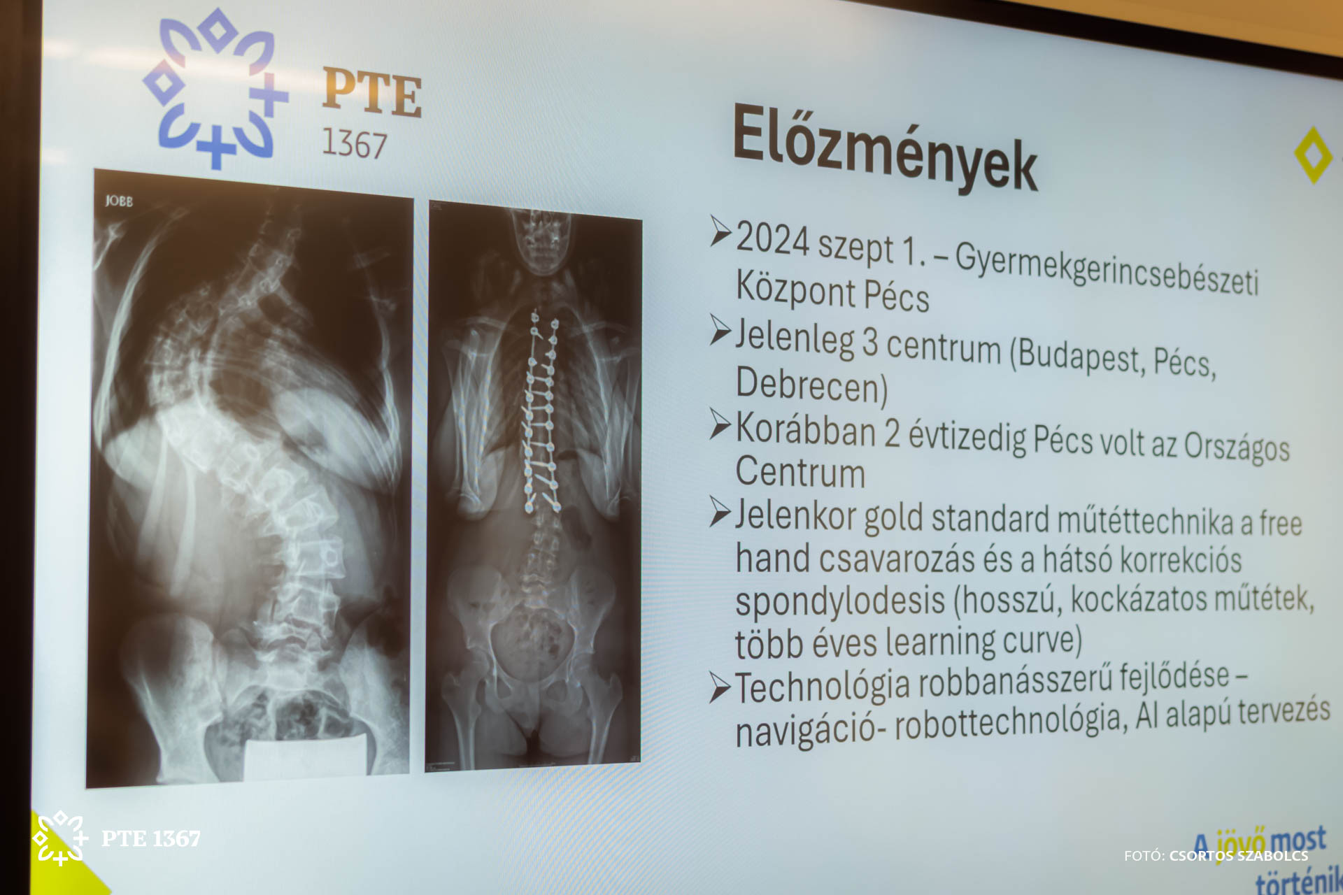 A jövő most történik - PTE KK II.