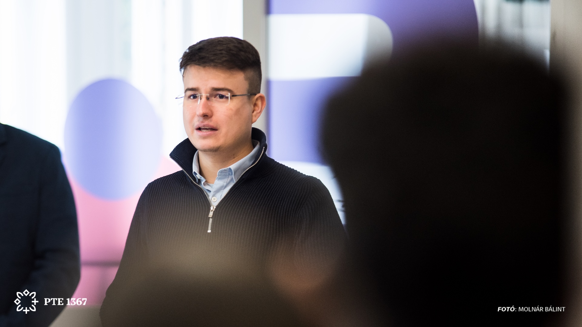 Dr. Horváth Dominik, az Egyetemi Hallgatói Önkormányzat elnöke