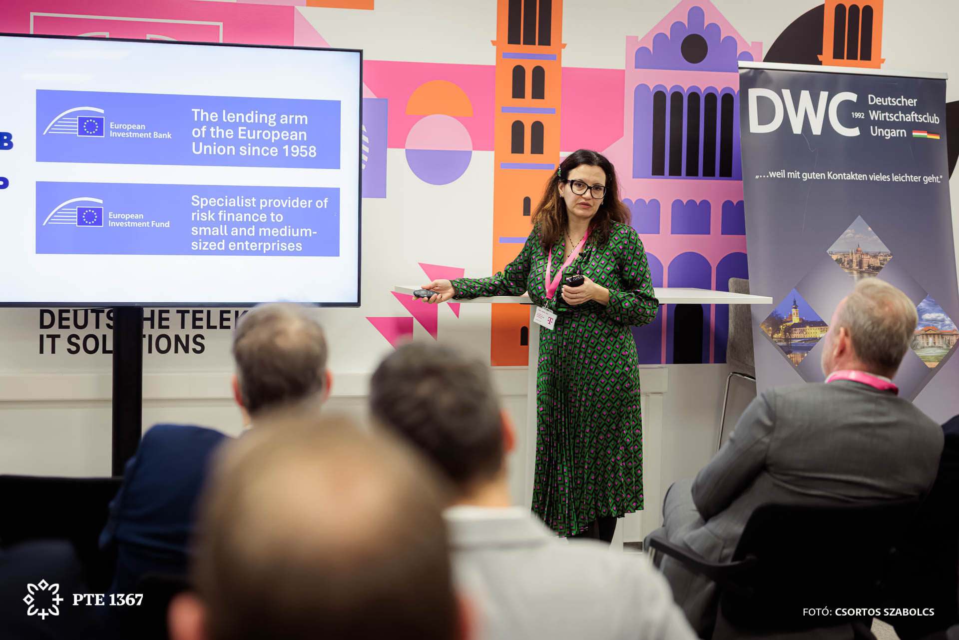 Ciraolo&nbsp;Stefania, az&nbsp;Európai Beruházási Bank&nbsp;budapesti irodavezetője