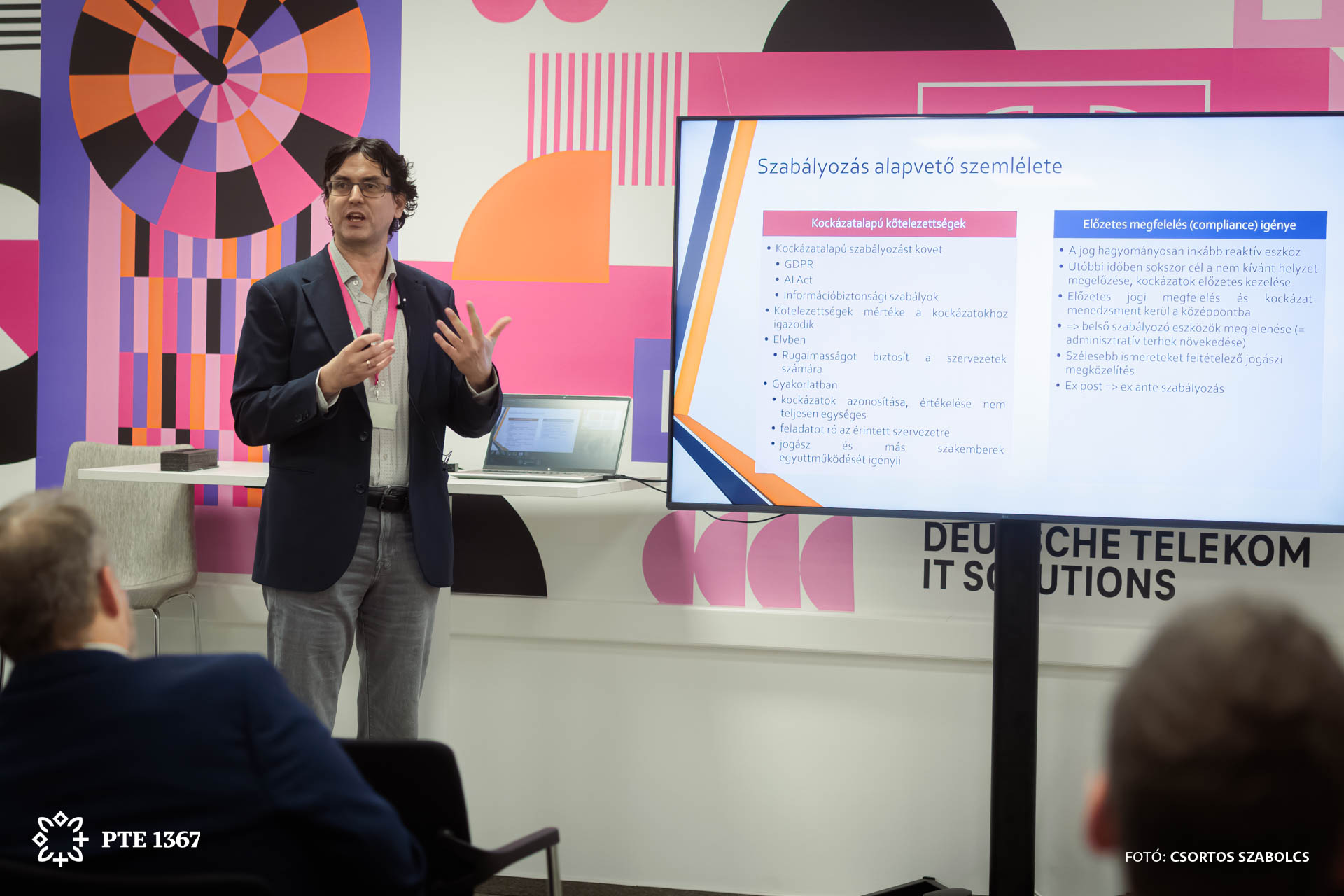 dr. Szőke Gergely László, a PTE Állam- és Jogtudományi Kar Technológiai Jogi és Energiajogi Tanszék&nbsp;vezetője