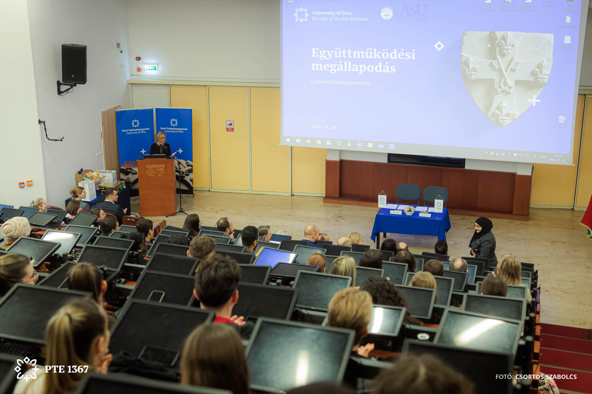 PTE ETK - ASU együttműködési megállapodás