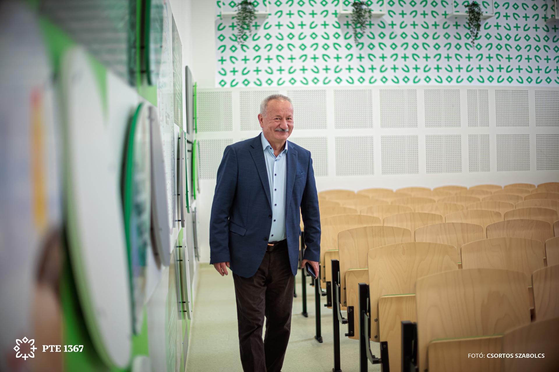 PTE GYTK - UQA teremfejlesztési projekt - dr. Miseta Attila rektor