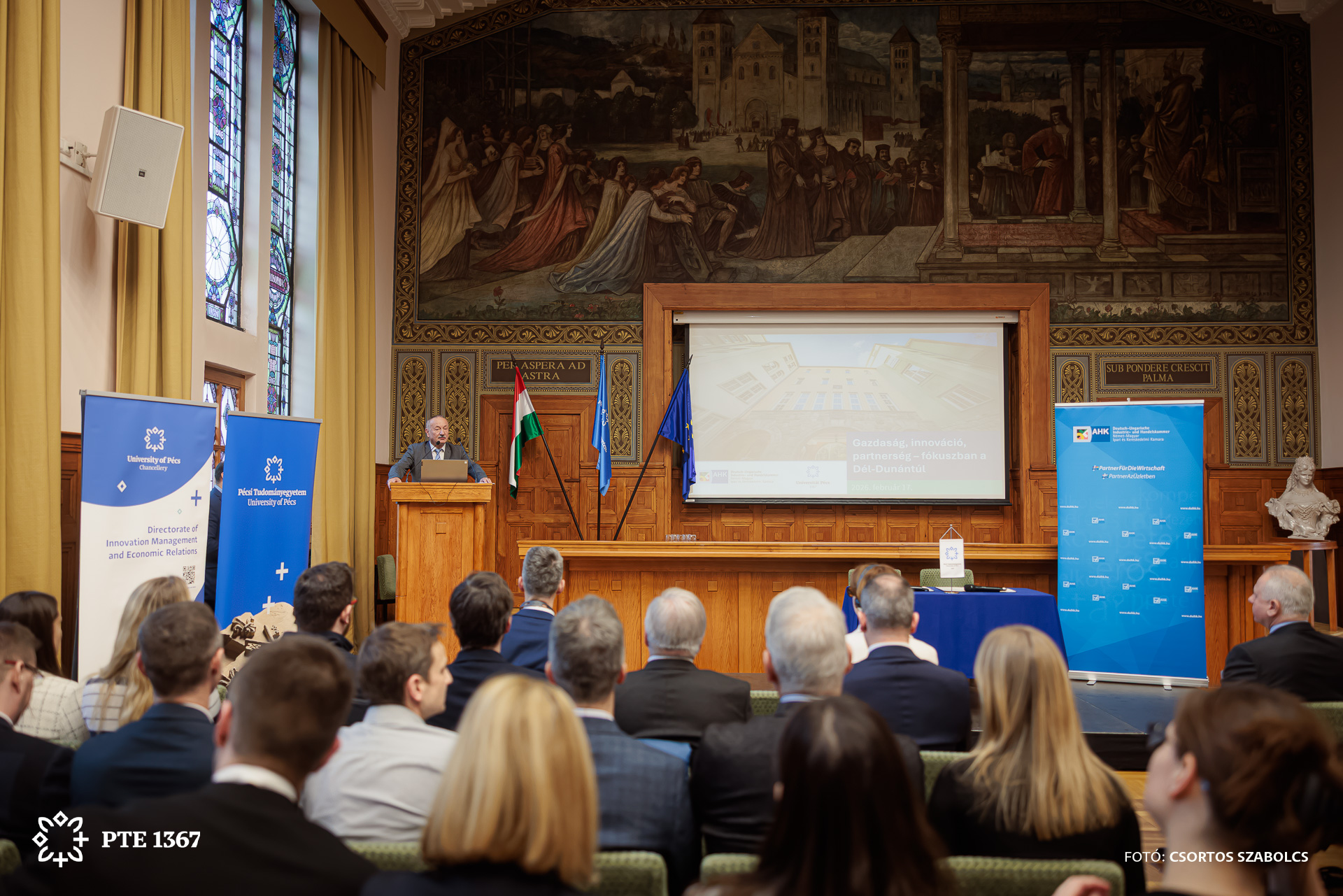 A Német–Magyar Ipari és Kereskedelmi Kamara (DUIHK) és a Pécsi Tudományegyetem együttműködési megállapodást írt alá.