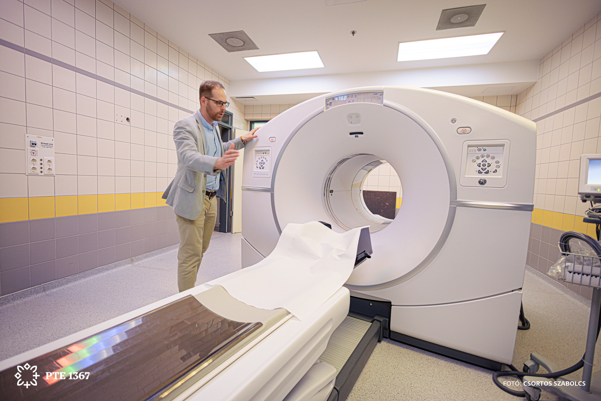 Új PET/CT készülék a PTE KK-ban - dr. Ritter Zsombor
