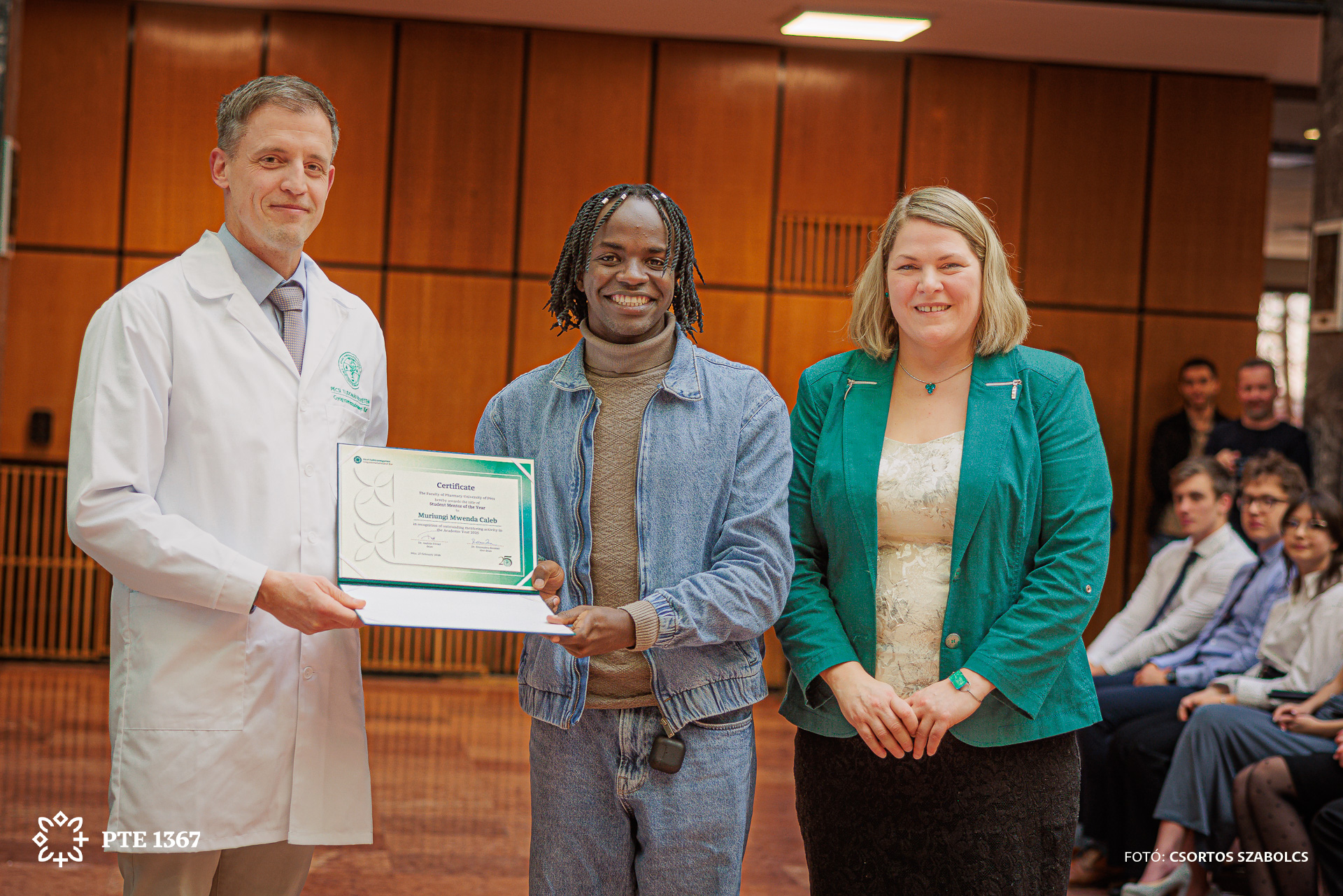 Év mentora - Muriungi Mwenda Caleb