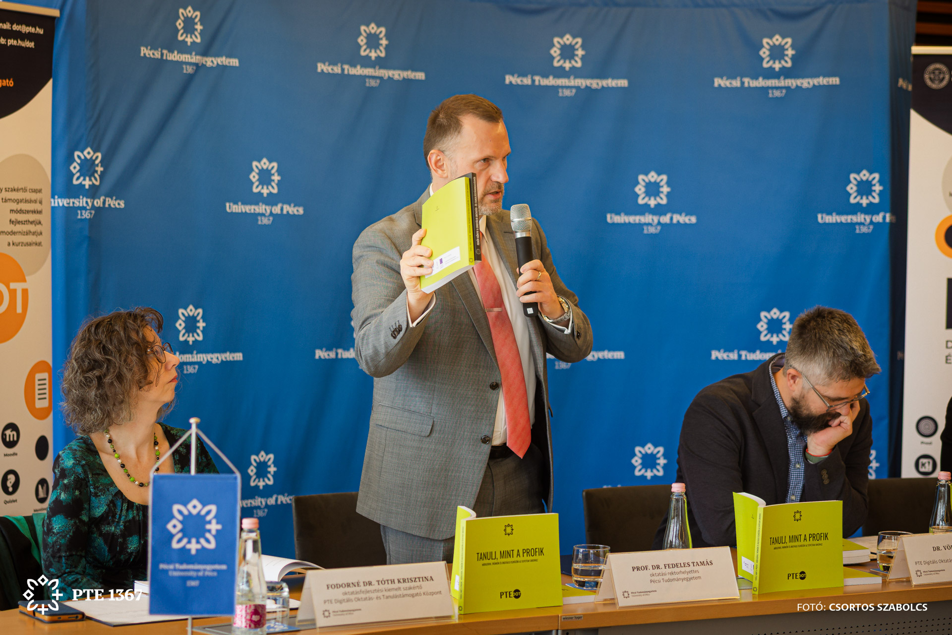 Dr. Fedeles Tamás, a PTE oktatási rektorhelyettese