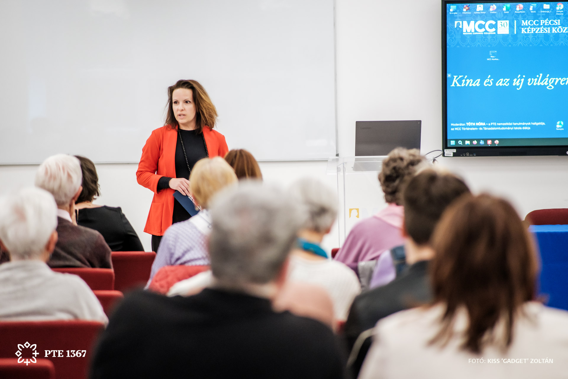 Vatiné Kis-Tar Edit, az MCC Pécsi Képzési Központjának helyettes vezetője 