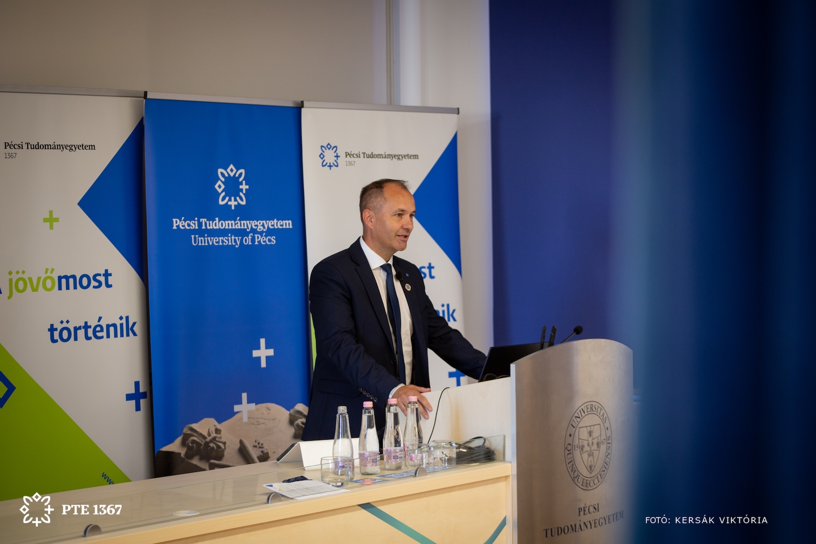Dr. Ács Pongrác, a PTE ETK dékánja