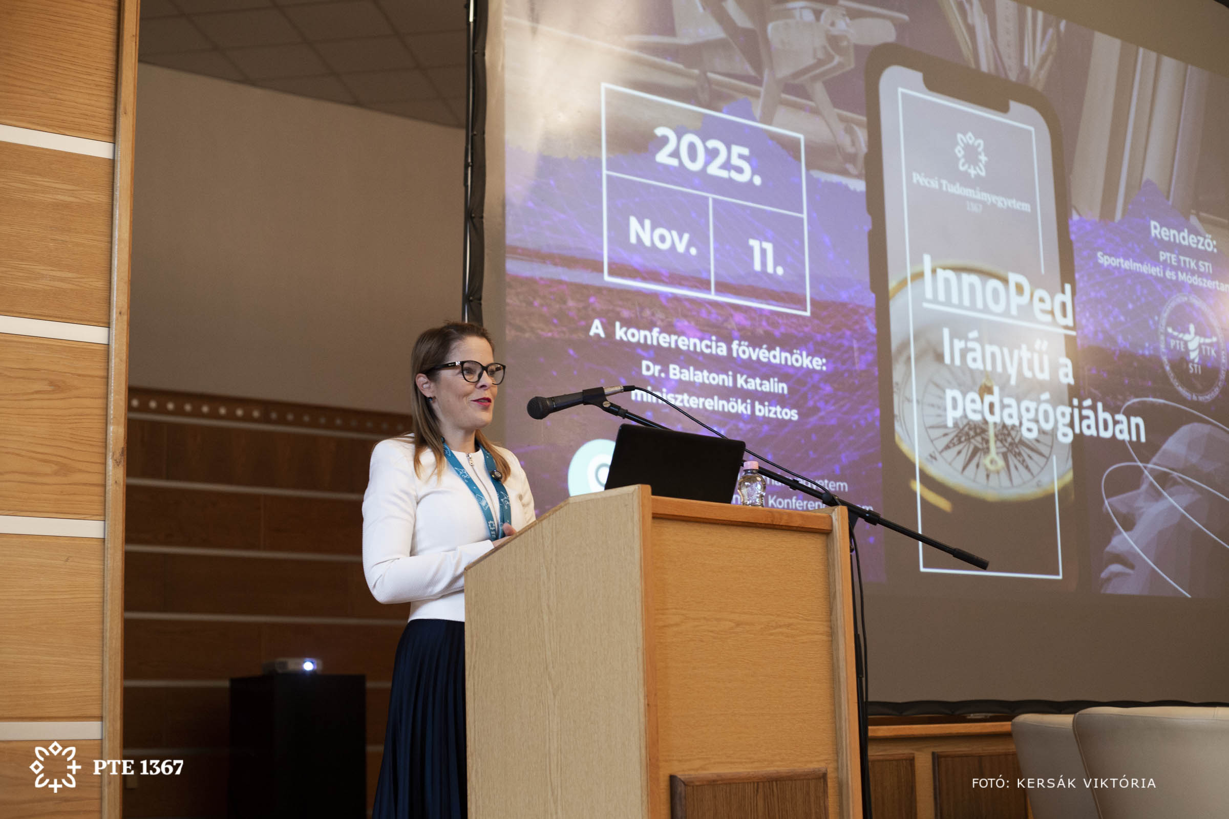 dr. Balatoni Katalin megynitóbeszéde az InnoPed konferencián