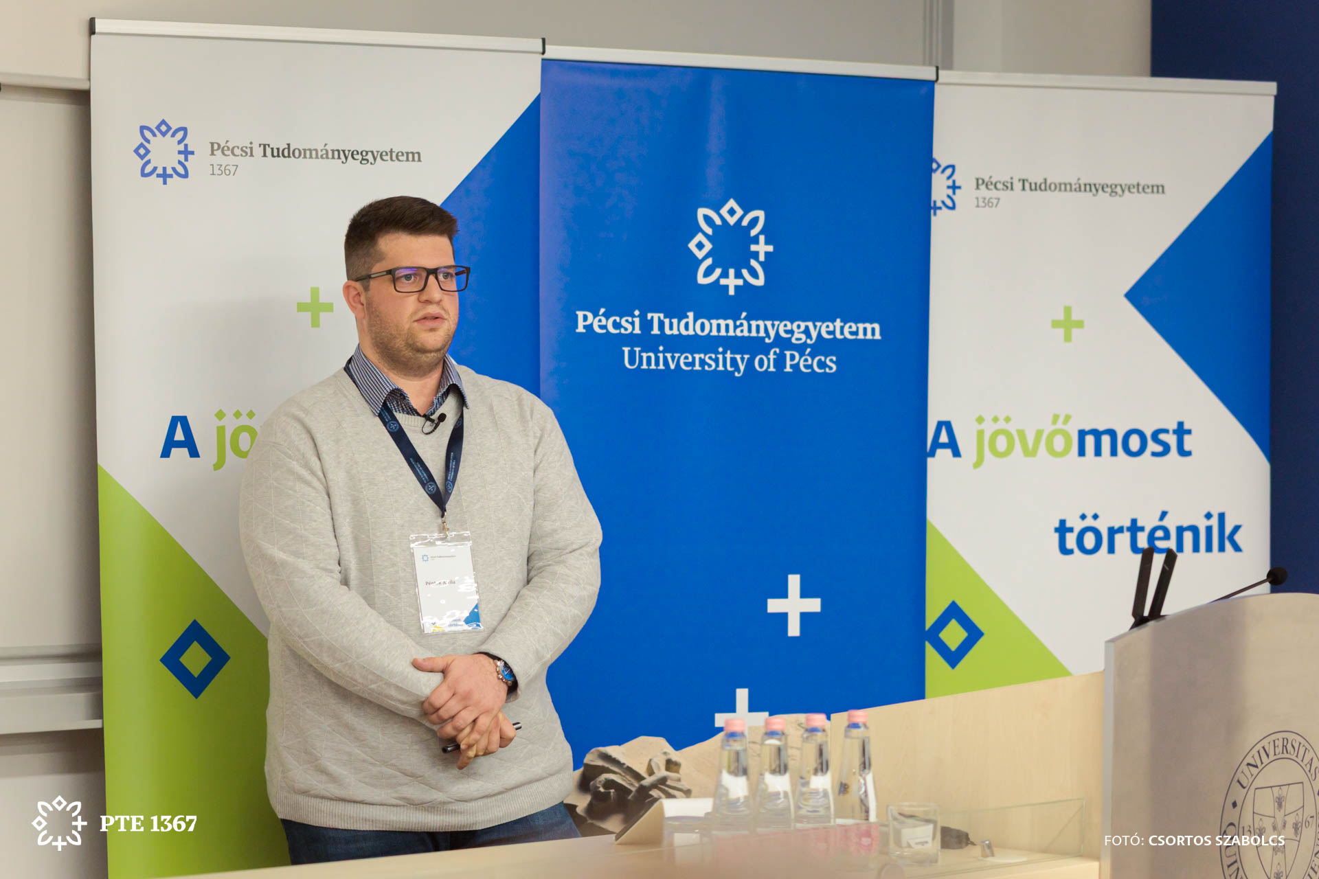 Péntek Attila előadása a Jövő most történiken