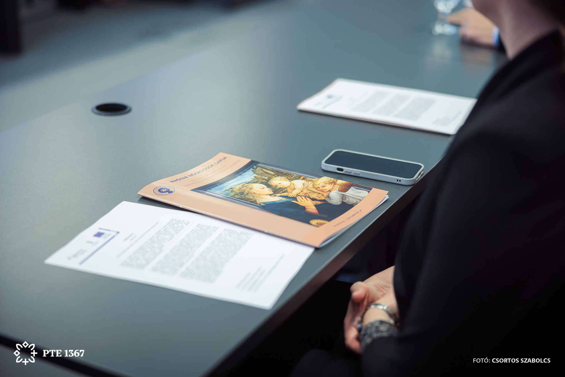 PTE HRNL projektzáró sajtótájékoztató