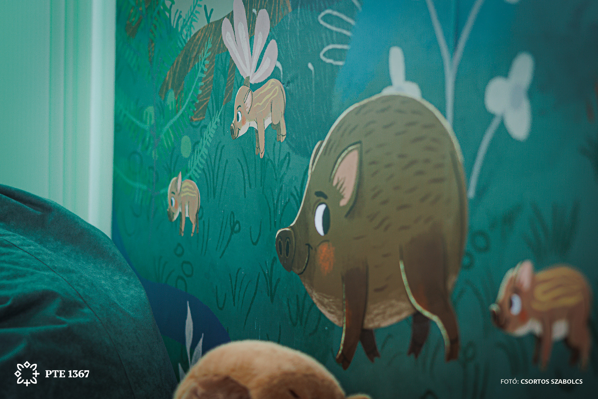 Új játszó- és közösségi tér a PTE KK Gyermekklinikán