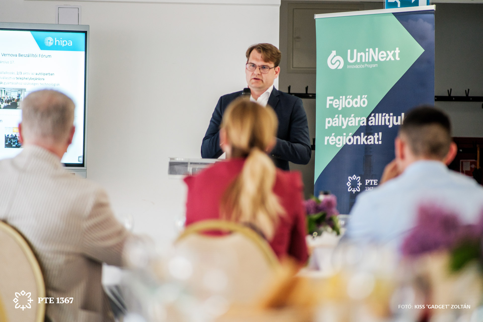 Hegyesi Dávid, a HIPA beszállító- és telephelyfejlesztési igazgatója