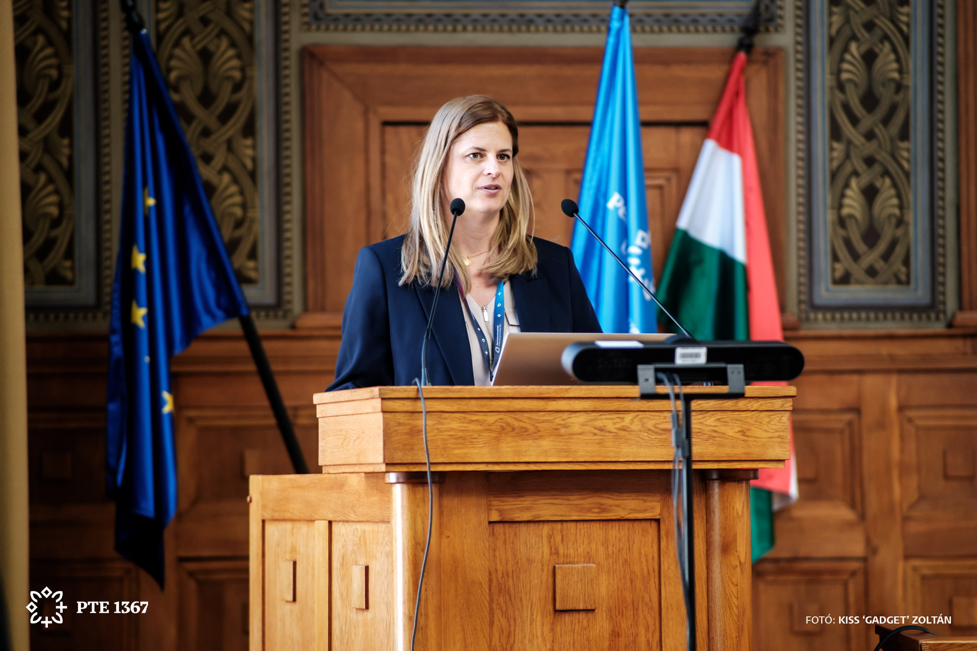 dr. Ásványi Zsófia, a PTE KTK Vezetés és Szervezéstudományi Intézet adjunktusa