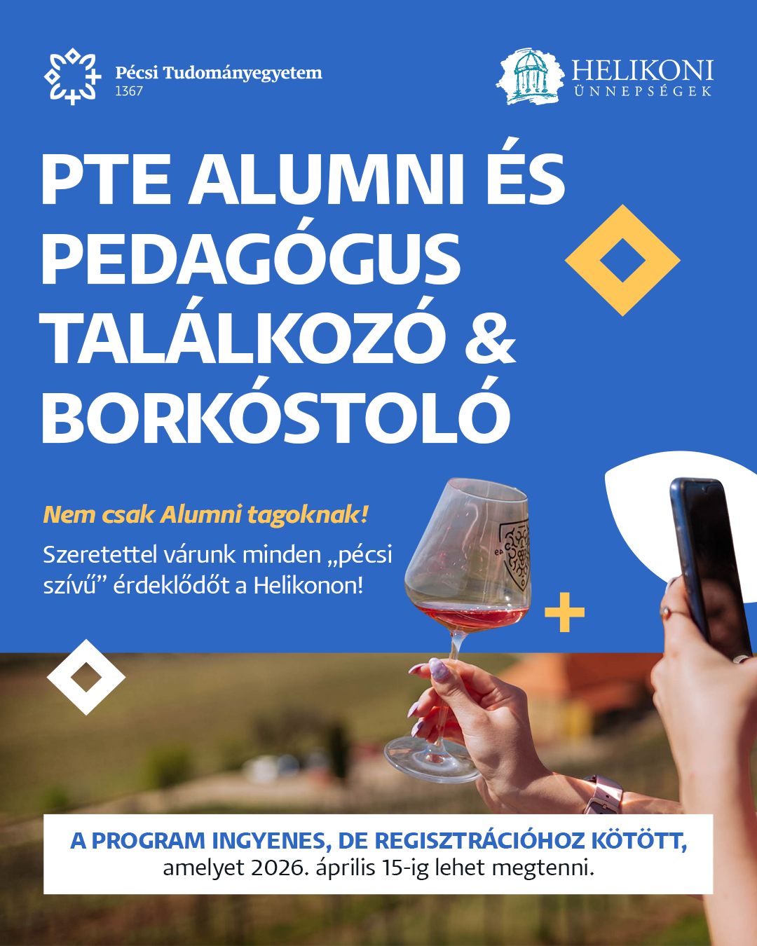 PTE Helikoni Ünnepségek 2026