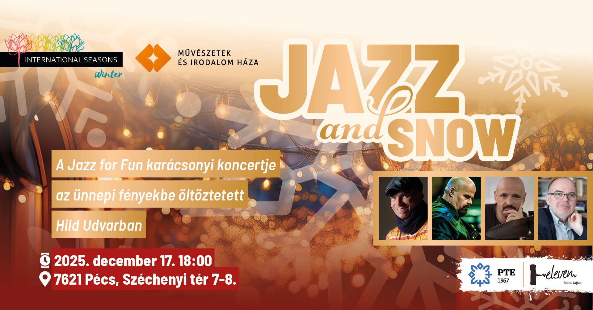 International Seasons FB borítóképe a Jazz and Snow eseményhez