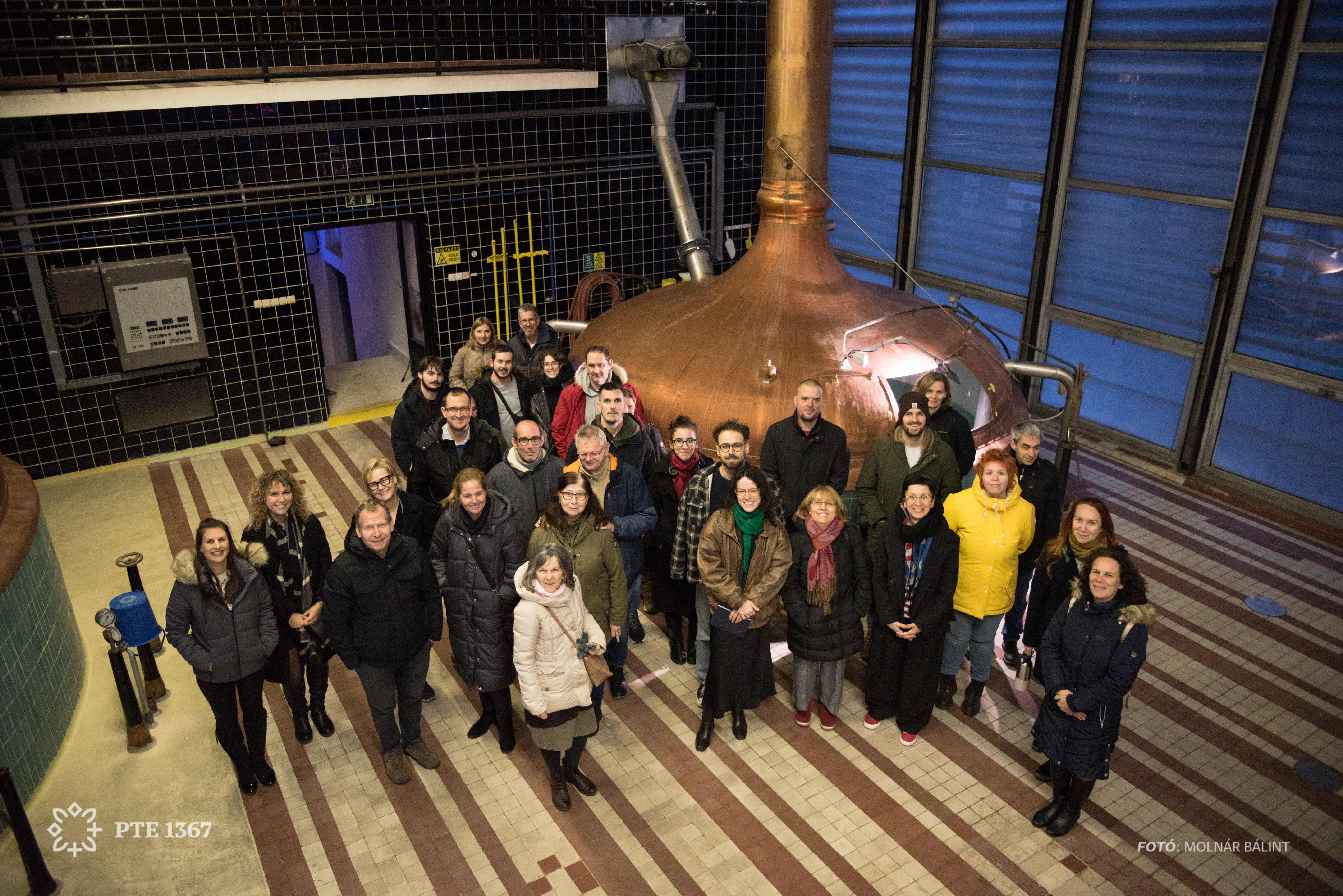  A pécsi sörfőzdében tartották a legutóbbi Alumni Exkluzív rendezvényt