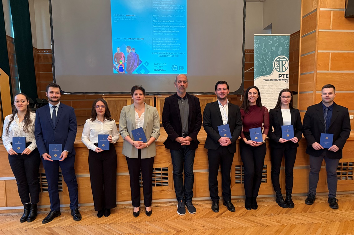 Díjazottak a TTK karriernapon