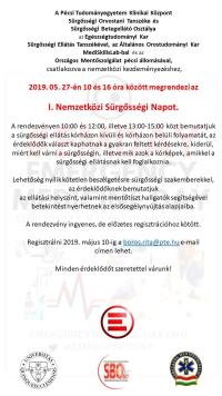 I. Nemzetközi Sürgősségi Nap