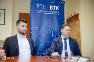20260608 PTE BTK és Via Pannonia Kft együttműködési megállapodás