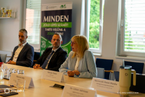 20260910 PTE Zöld Egyetem Program Pályázati Alap (ZEPPA) támogatási szerződések ünnepélyes aláírása