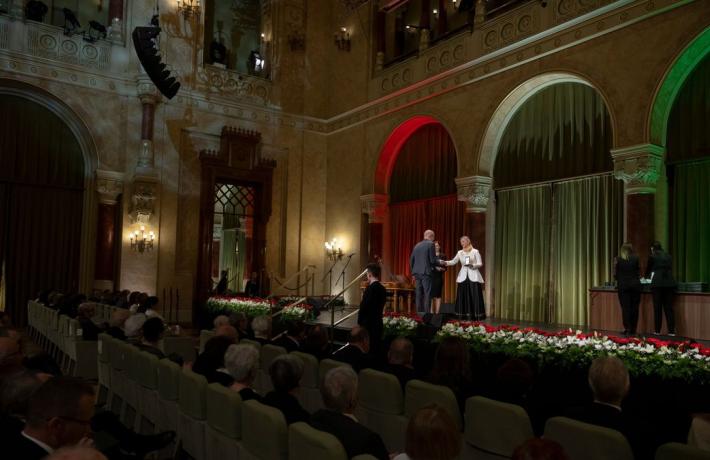 állami kitüntetések március 15. alkalmából Fotó: Kovács Márton / Forrás: MTI