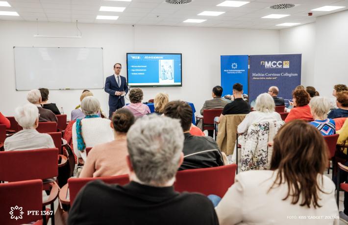 Mathias Corvinus Collegium és a PTE ETK által közösen szervezett panelbeszélgetés