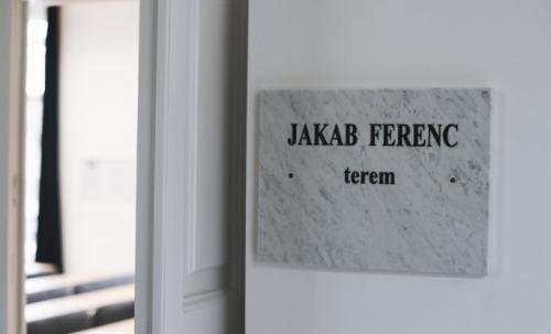 Teremavató Jakab Ferenc emlékére