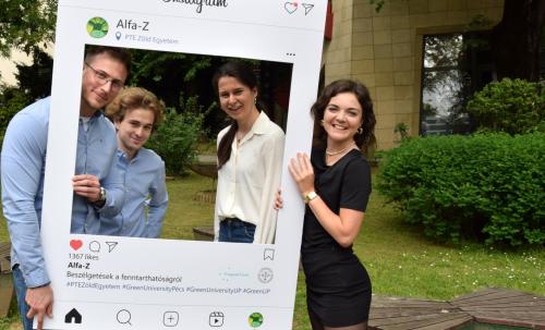 GreenMetric - a zöldeknél is zöldebb a PTE