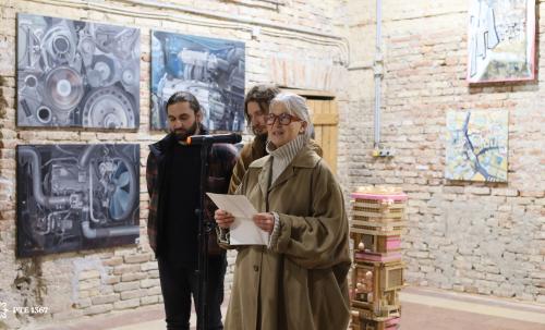 Aknai Katalin,  Kulifai Boldizsár és Boros Mihály / Fotó: Aknai Péter