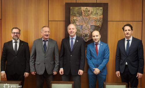 Hivatalos kanadai látogatás Pécsen: párbeszéd a diplomácia és az akadémiai kiválóság között