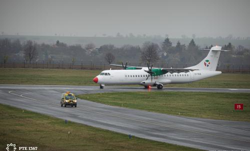 München-Pécs járat érkezése 2026 március 30.