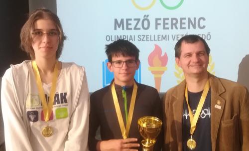 Deák-diákok győzelme az olimpiatörténeti versenyen