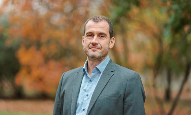 Borkovits Balázs, a PTE Kancellária Pályázat- és Projektmenedzsment Igazgatóság, Nemzetközi Pályázati és Projektmenedzsment Főosztály nemzetközi projektmenedzsere