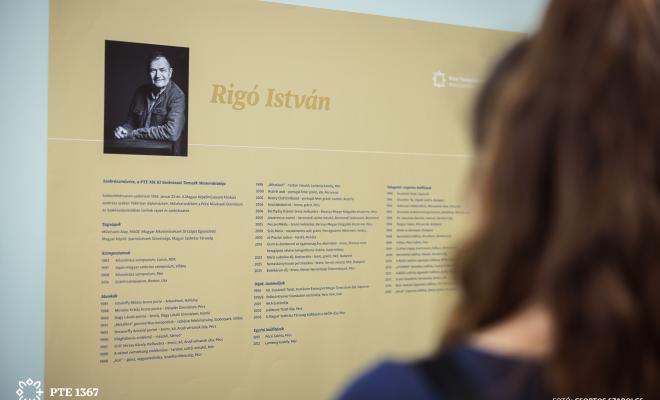 Rigó István Művészeti Kar PTE Rektori Hivatal