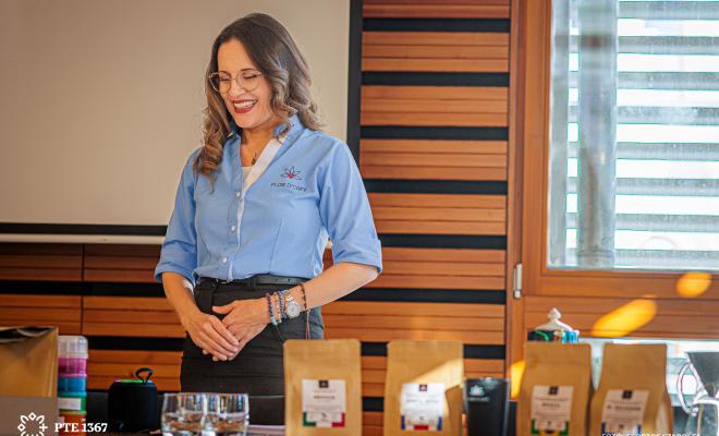 Costa Rica-i kávékóstoló a PTE Alumni workshopján