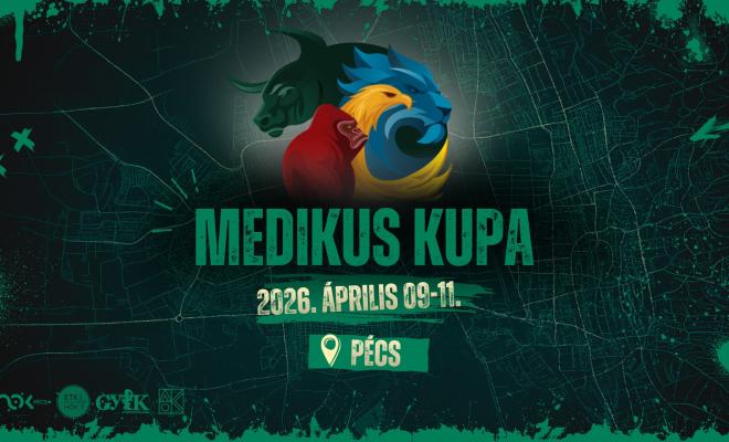 Medikus Kupa 2026 a PTE-n