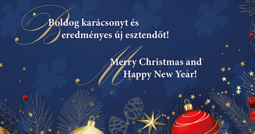 Boldog karácsonyt és sikerekben gazdag új évet kíván a Pécsi Tudományegyetem!