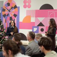 20251212 DT Excellence Center - szemeszterzáró esemény